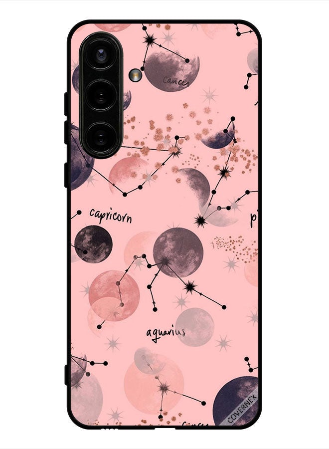 Covernex Protective Case Cover For Samsung Galaxy S24 Zodiac Signs Pastel Art - Image 1