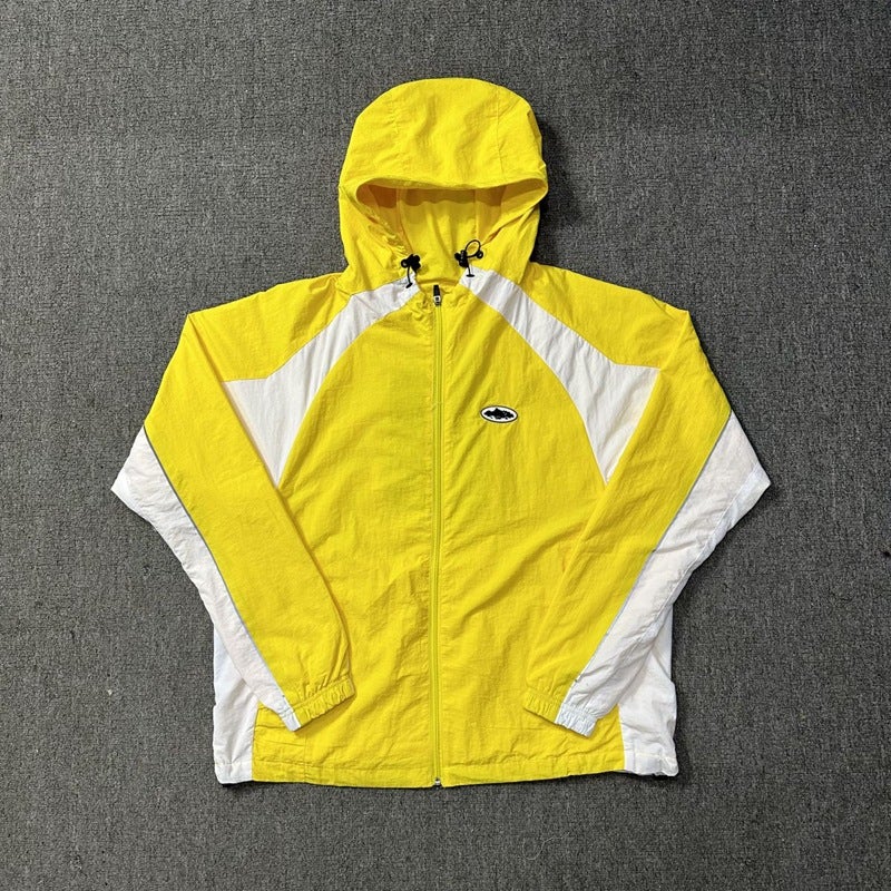 Corteiz New Badge Logo Contrast Color Charge Clothes Thin Jacket Sports Shorts Men'S And Women'S Loose Casual Suit - Image 1