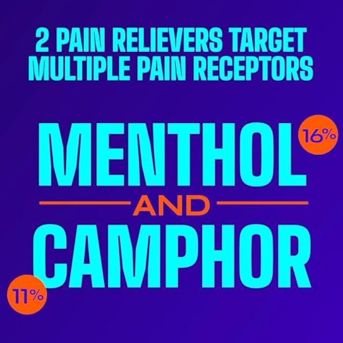 Icy Hot Advanced PRO Pain Relief Massaging Balm, Fast-Acting Max Strength Pain Relief With Menthol 16% and Camphor 11% for Backaches, Joints, Muscle Strains and Arthritis, Essential Oil Scent, 1.25 oz - Image 5