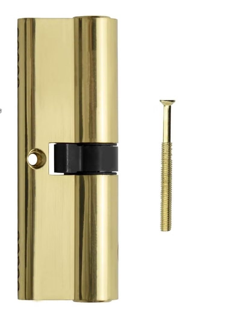 High-Quality 70mm Cylinder Lock, Anti-Theft Iron Body, 5 Keys Pin Cylinder DSLWD70, Anti-Bump, Anti-Drill and Anti-Pick Door Lock with Key, High Security for Wooden, UPVC And Composite Doors - Image 3