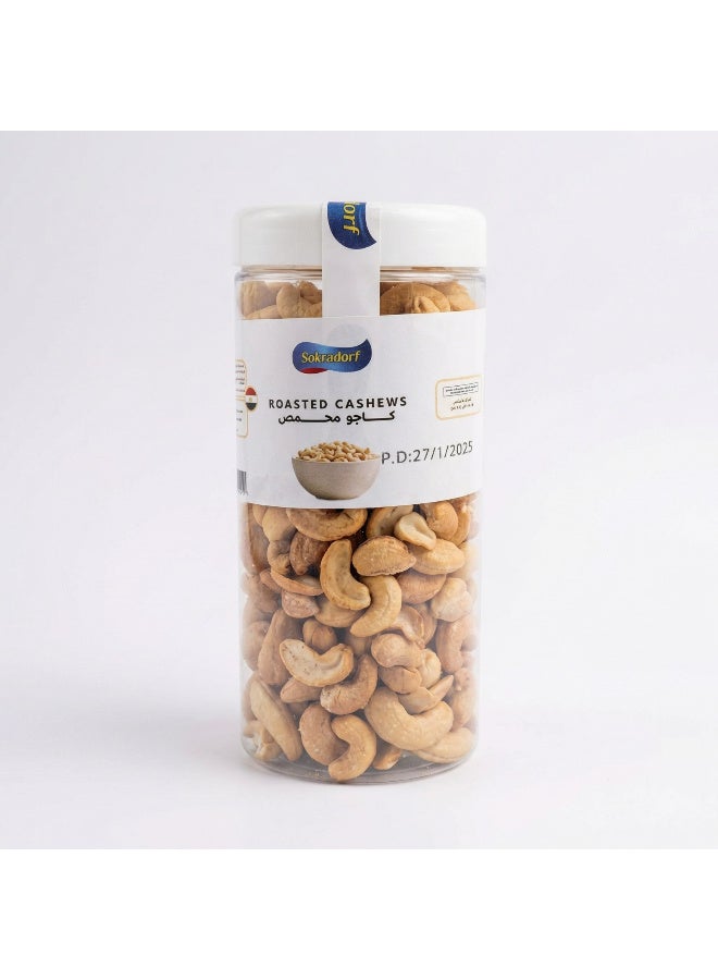 Sokradorf Premium Roasted Cashews Crunchy Cashew Nuts Rich Delicious Flavor High Quality Perfect for Snacking Hosting and Healthy Snacks 350g - Image 1