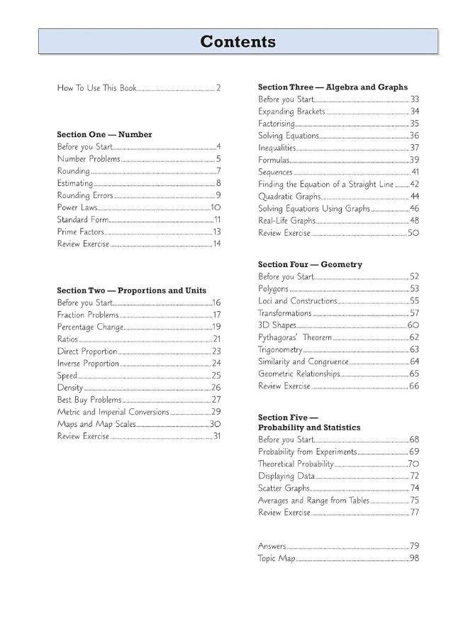 null - New KS3 Maths Year 9 Targeted Workbook (with answers) (CGP KS3 Maths) - Image 1