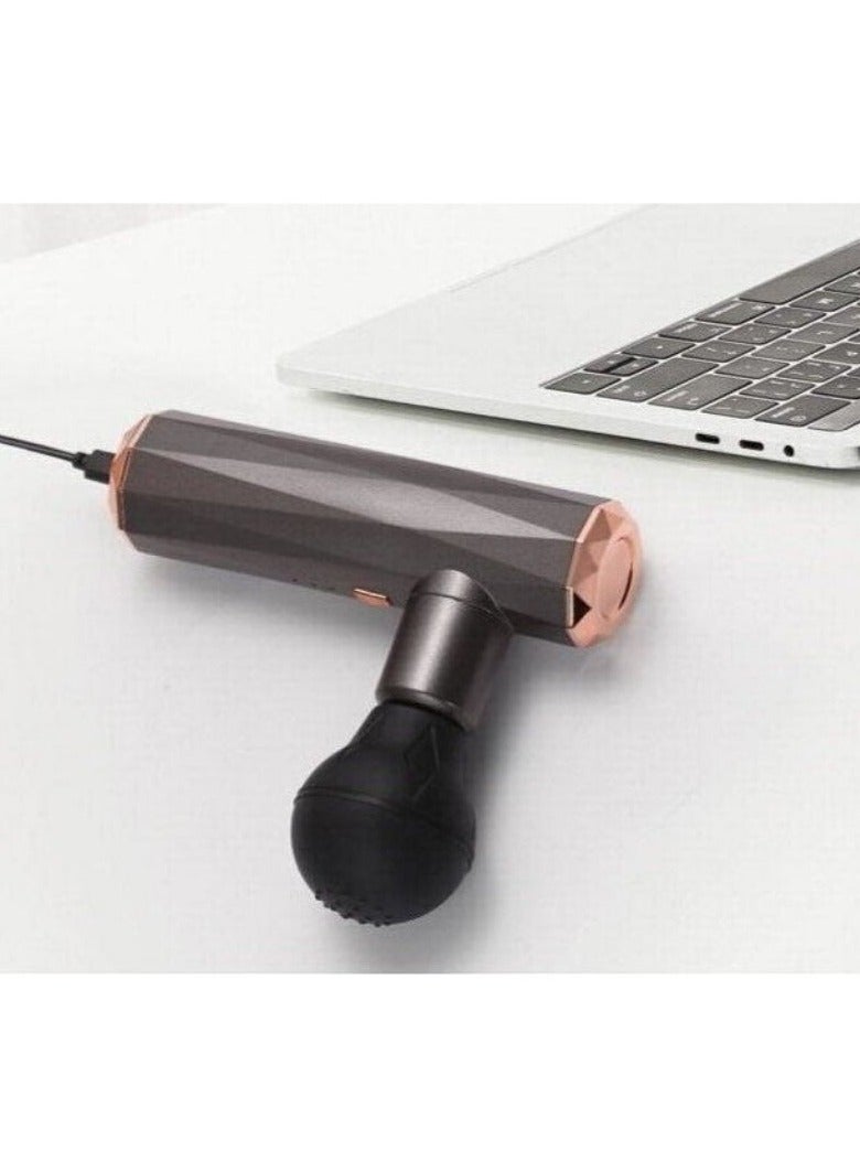 Mini Electric Fascia Massage Gun – Portable Muscle Relaxation Device - Image 2