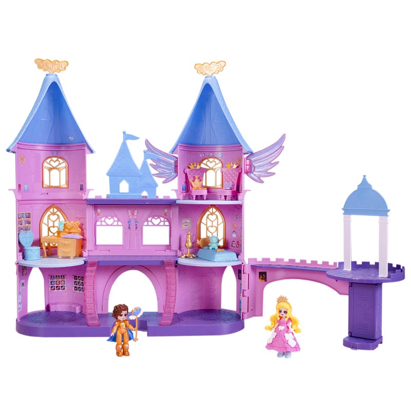 Royale High Castle Campus Playset - (2) Exclusive Dolls, 3 Floors to Explore with 360Â° Play - 19 Accessories - Virtual Item Code Included - Ages 5+ - Image 1