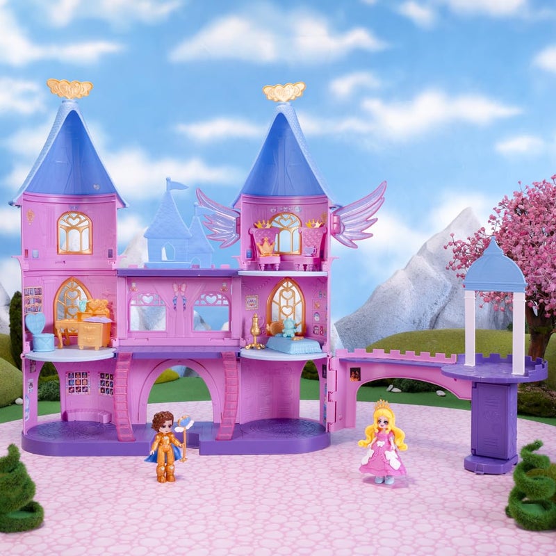 Royale High Castle Campus Playset - (2) Exclusive Dolls, 3 Floors to Explore with 360Â° Play - 19 Accessories - Virtual Item Code Included - Ages 5+ - Image 3