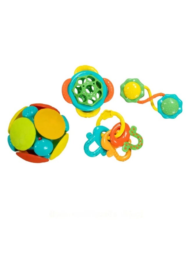 Bright Starts مجموعة هدايا لعبة Catch Me Smile (4 قطع) - Image 2