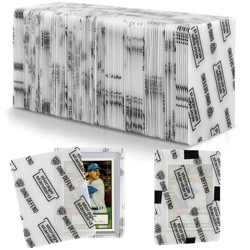 Storage Standard Trading Card Shipping Protectors Premium Ultra Strong Plastic Inserts 110 Pack 35 x 45 - Image 1