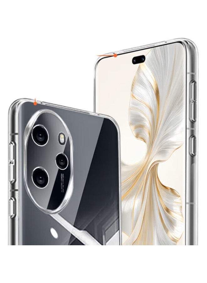Koolife Case For Honor 100 Pro, Protective Cover For Huawei Honor 100 Pro, Full Lens Protection, Simple Skin-Friendly Transparent Soft Shell, Fingerprint-Resistant Back Cover - Image 1