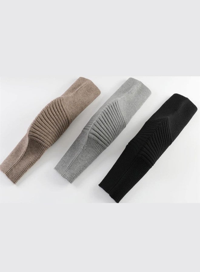 BXT Knee Warmers for Pain Relief, Thermal Knee Brace for Senior Sleeping, Stretchy Knitted Leg Sleeve Wrap - Image 4