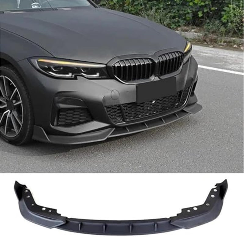 QASULER Front Bumper Lip Spoiler for BMW 3 Series G20 G28 - Image 2