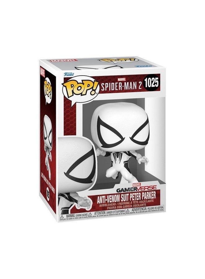 Funko Funko Pop Marvel: Gamerverse - Spider-Man 2: Anti-Venom Peter Suit Peter Parker - Spider-Man 2 Video Game - Collectable Vinyl Figure - Gift Idea - Official Merchandise - Toys for Kids & Adults  - Image 1