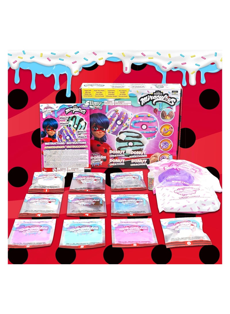 Zag Miraculous Slime Donut Making Kit - Image 1