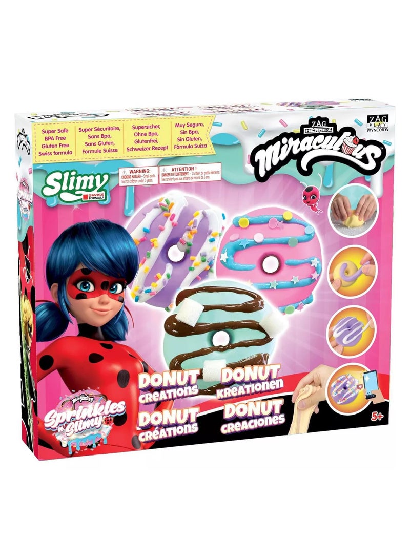 Zag Miraculous Slime Donut Making Kit - Image 3