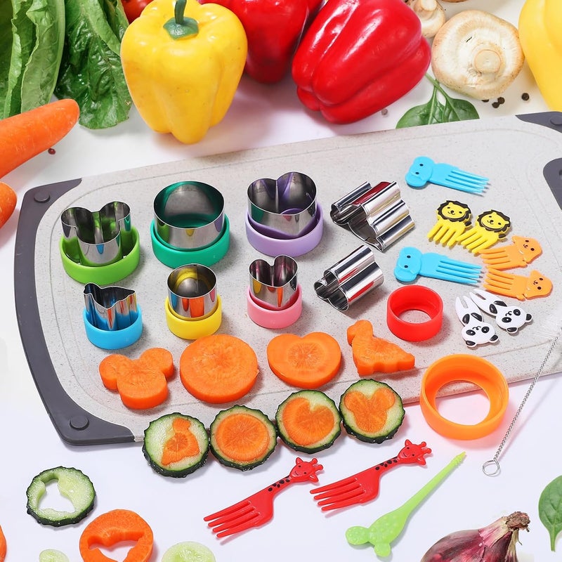 25 Pcs Sandwich Cutter and Sealer Set for Kids Lunch - Image 4