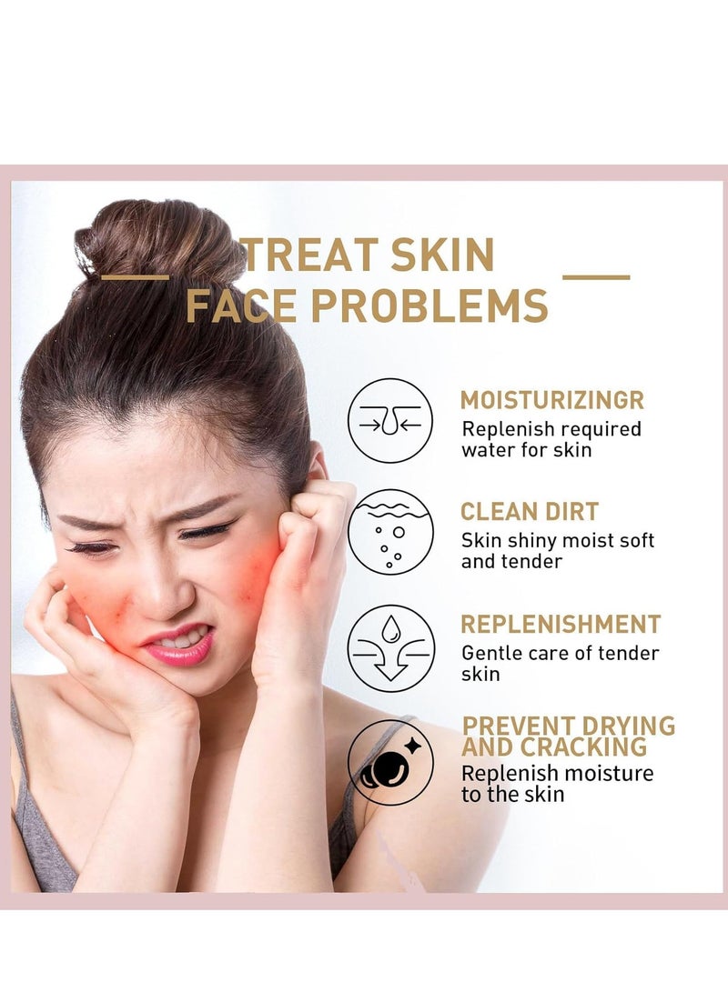 BIOAOUA Rose Water Toner with 98% Rose & Hyaluronic Acid, Vegan Hydrating and Nourishing Toner for Women – Korean Skincare Pore Minimizer & Exfoliating Toner for Rejuvenating and Soothing Skin 100ml - Image 2