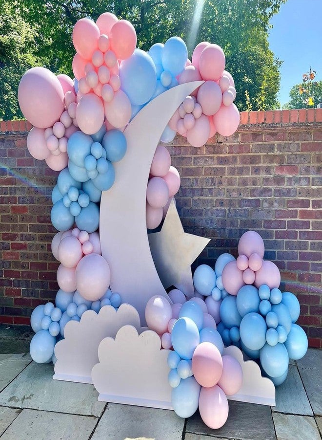RUBFAC 120pcs Pastel Pink Balloons 12 Inches Latex Balloons, Matte Light Pink Balloons for Birthday Baby Shower Graduation Anniversary Wedding Party Supplies Garland Arch Decoration - Image 5