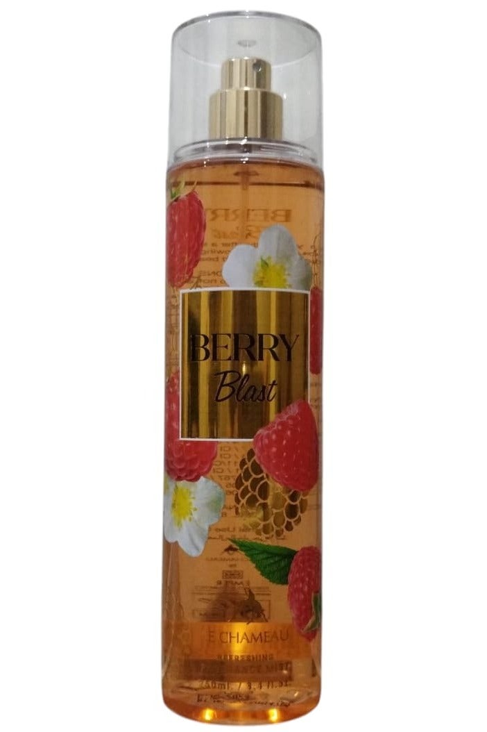 LE CHAMEAU Berry Blast Refreshing Fragrance Mist For Women - 250 ML