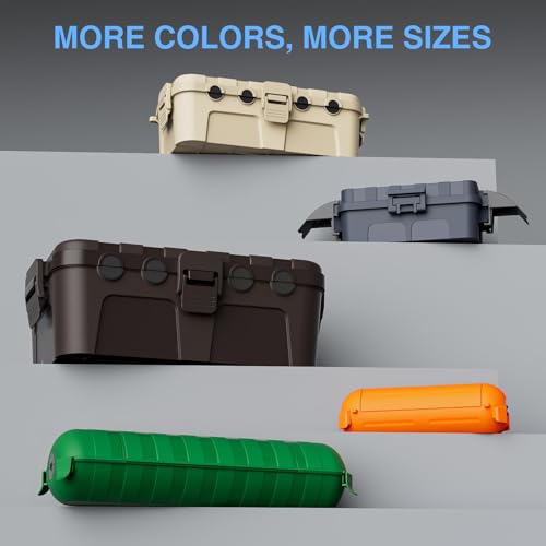 Flemoon IP54 Waterproof Box with Large Capacity Outdoor Weatherproof Box, Gray - Image 4