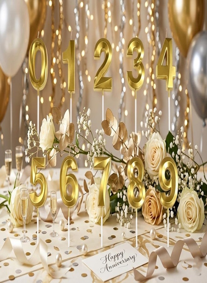 TREND N ART Premium 1 Number Birthday Candle, 3D Glitter Cake Candles for Birthday Party Decoration, Smokeless Long Burning Number Candle for Kids & Adults Celebration Cake Topper (Number 1) - Image 4