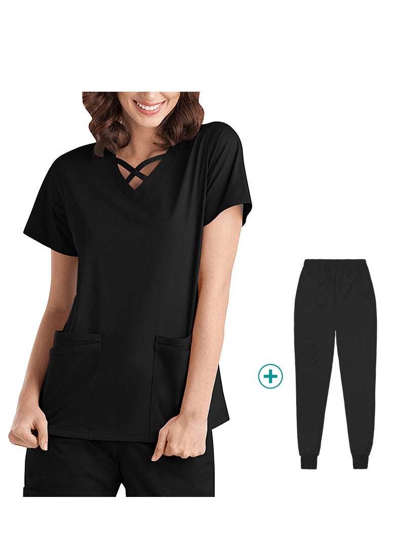 New elastic quick drying medical work clothes for dental doctors and nurses - Image 1