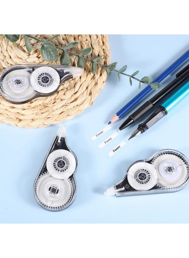 بيسارمي شريط تصحيح أبيض من BESARME، عبوة من 36 شريطًا، طول كل شريط 39 قدمًا، شريط تبييض سهل الاستخدام، أداة تطبيق للتصحيحات الفورية، بكرة تبييض للطلاب، لوازم مكتبية، 1/5 × 472 بوصة - Image 5