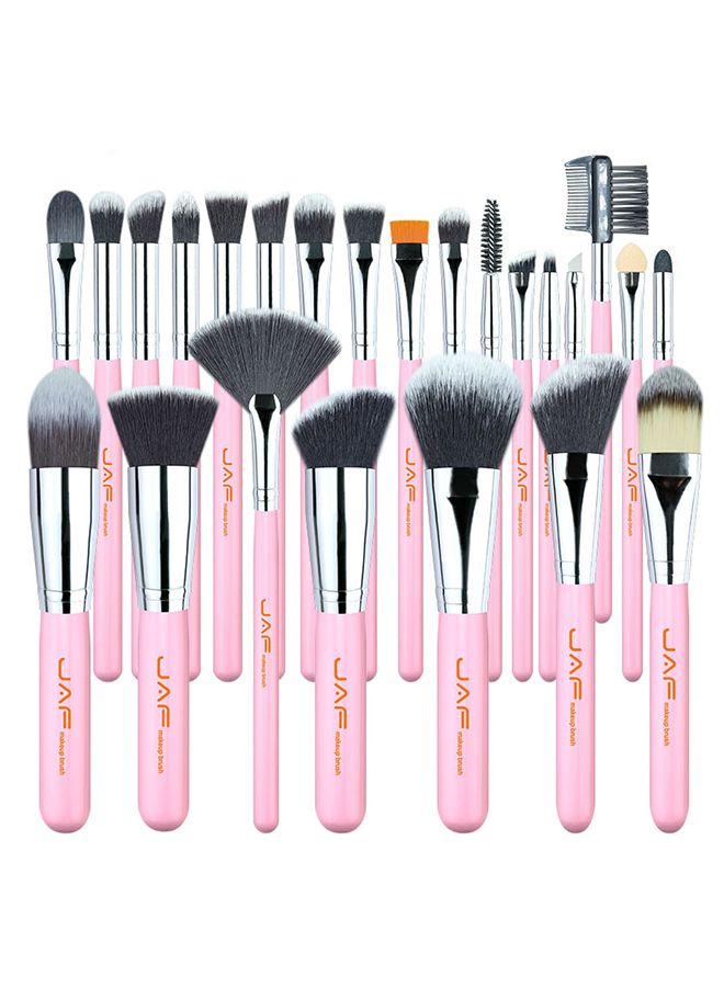 NIBEMINENT 24-Piece Makeup Brush Set Multicolour - Image 1