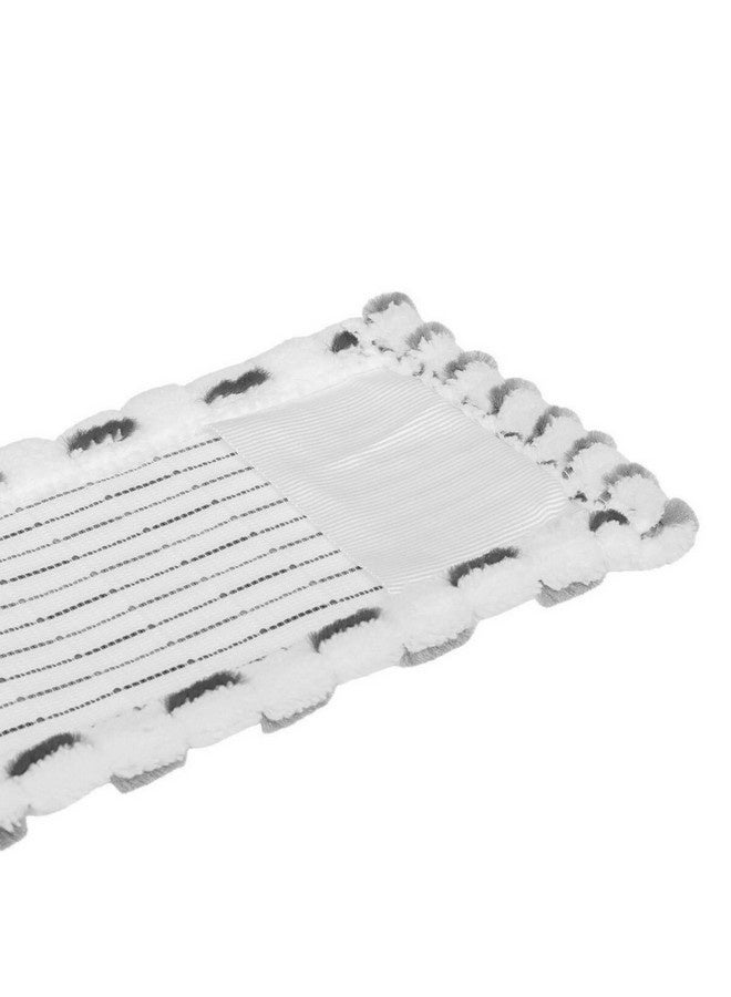 Five Simply Smart Easy Rectangular Microfiber Mop Refill for Telescopic Broom White and Black 1 x 14 x 42.5 cm 206768 - Image 3