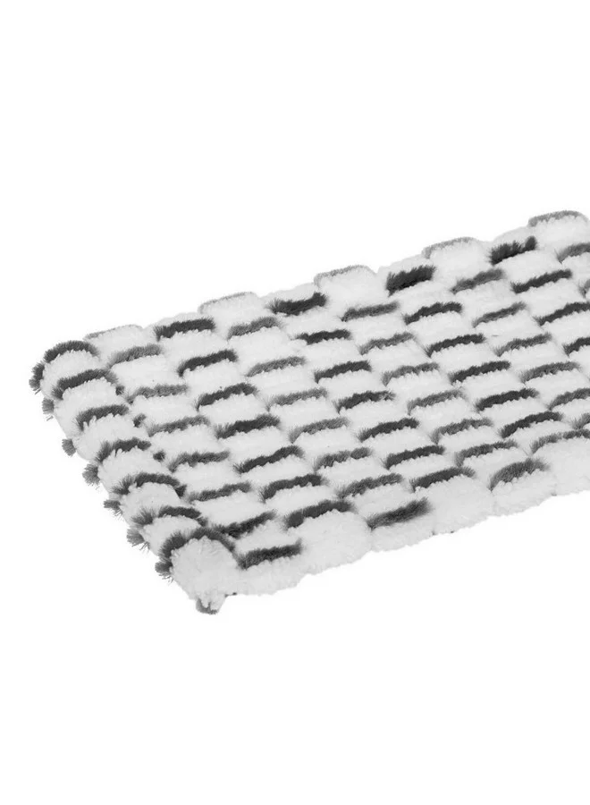 Five Simply Smart Easy Rectangular Microfiber Mop Refill for Telescopic Broom White and Black 1 x 14 x 42.5 cm 206768