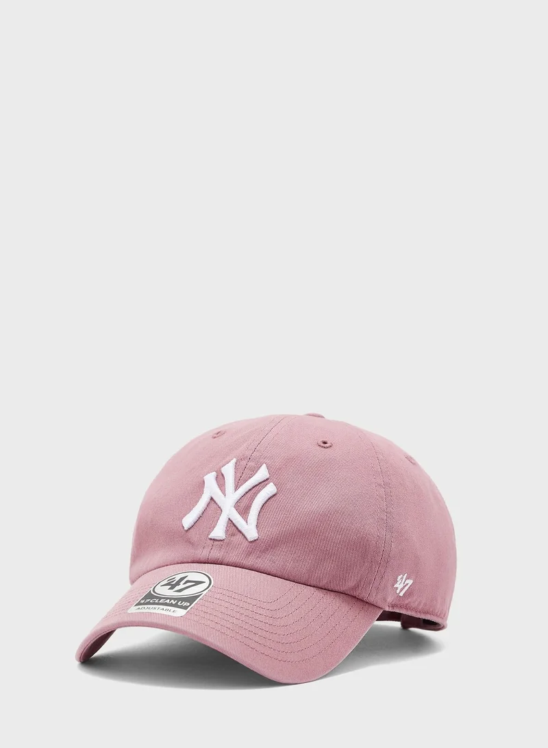 47 Mlb New York Yankees  Clean Up W/No Loop Label Cap