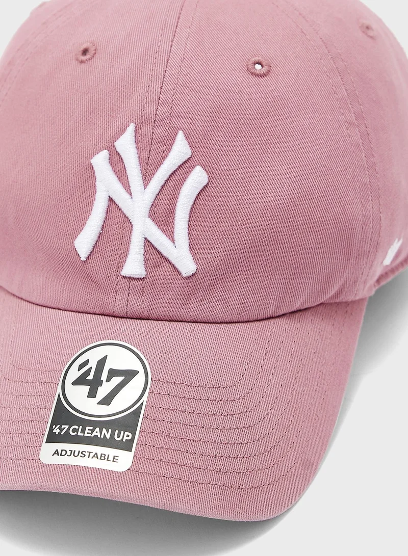 47 Mlb New York Yankees  Clean Up W/No Loop Label Cap