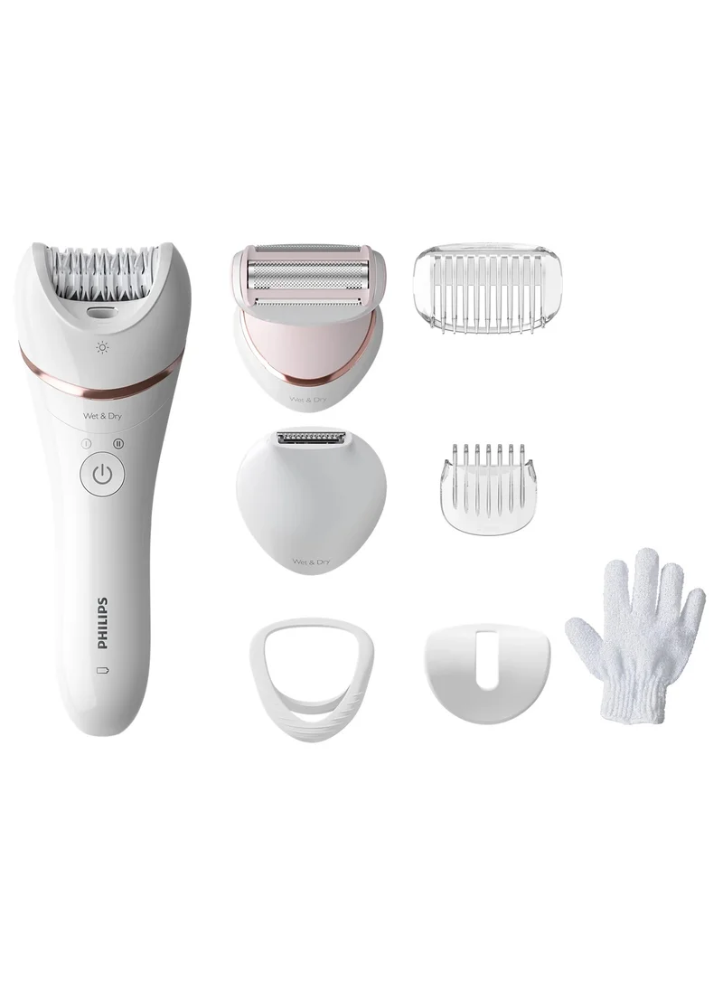 Philips Epilator Series 8000 Wet & Dry epilator BRE720/01