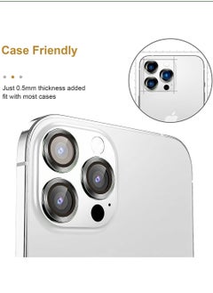 Apple iPhone 16 Pro / iPhone 16 Pro Max 2024 CHAPPELINE Premium Alloy Ring Camera Lens Tempered Glass Protector Shield (MLHICR) - Clear/Black - pzsku/ZB7FA4140F81D7BCAC6EDZ/45/_/1726076382/aba2b8c9-5e82-479d-95c0-8bd0c6e50f47