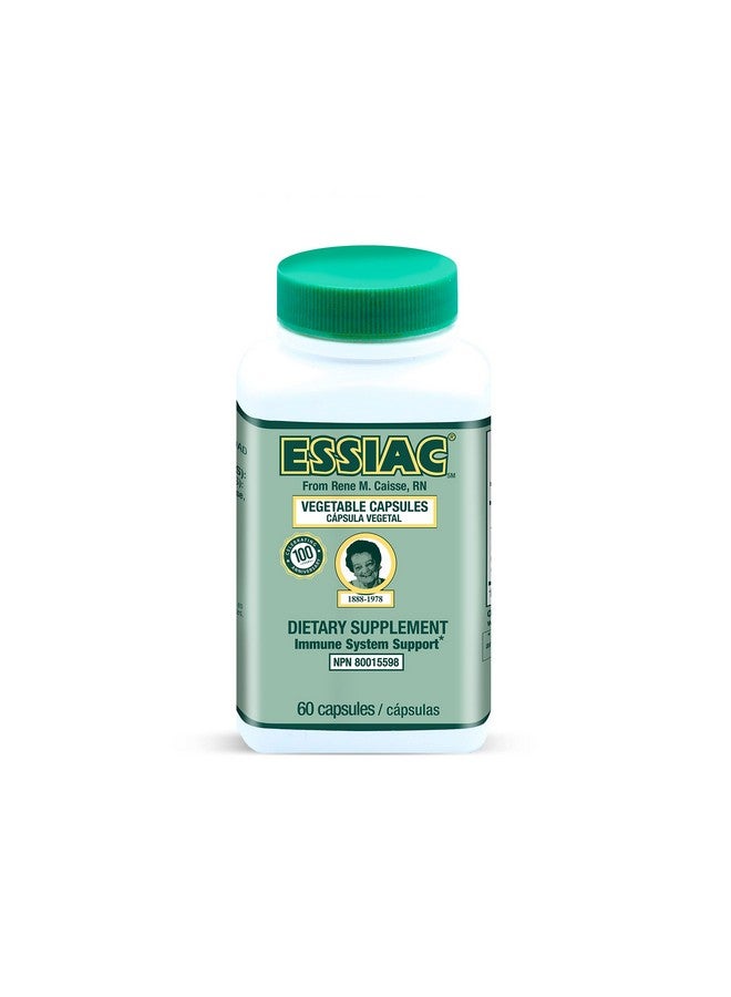 ESSIAC Tea All-Natural Herbal Extract Capsules - 60 Capsules | Powerful Antioxidant Blend to Help Promote Overall Health & Well-Being | Original Formula Since 1922 - Image 1