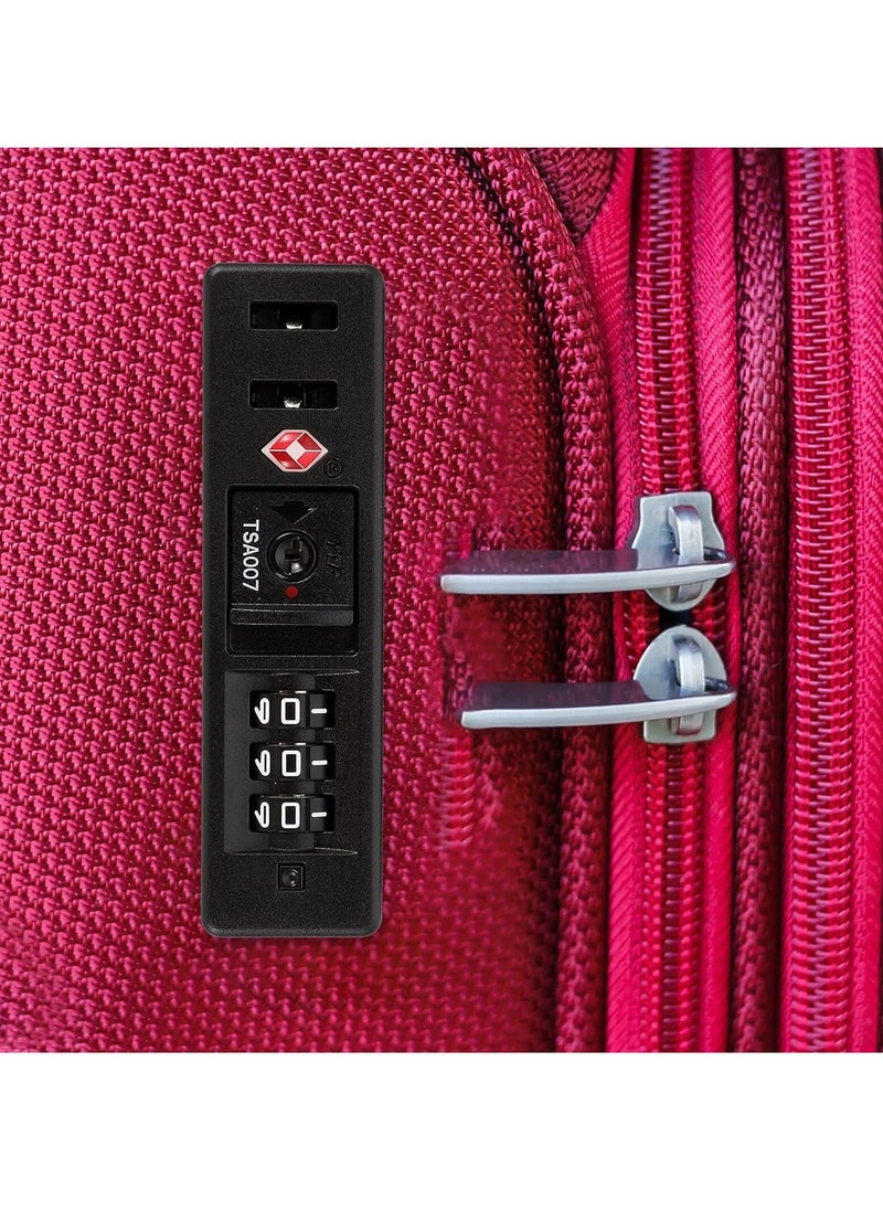SYOSI - Portable Customs Code Lock, TSA Security Lock, Toolbox Bag Combination Zipper Fixed Lock, PC Luggage Lock Built in Sunk Lock Anti Theft Lock Black Tool - Image 1