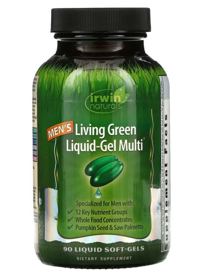 Men's Living Green Liquid-Gel Multi 90 Liquid Soft-Gels