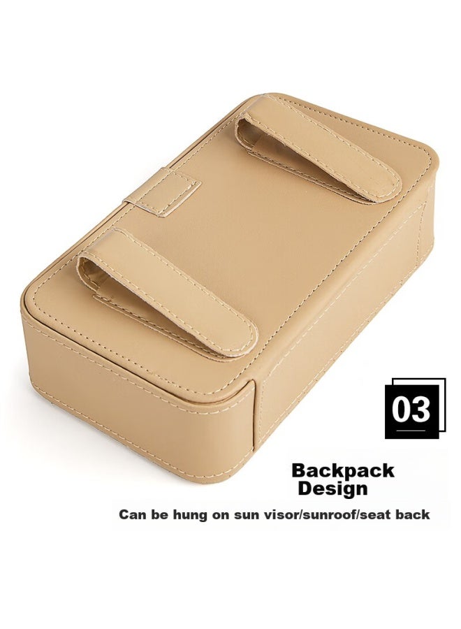 Ornaments Huashi Car Tissue Box, Automotive Accessory, Car Tissue Holder, Sun Visor Tissue Box, Hanging Car Tissue Dispenser - Image 4