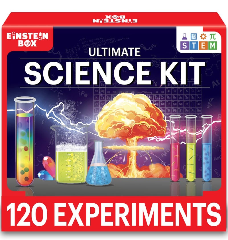 Einstein Box Ultimate Science Experiment Kit for Boys & Girls Ages 7-14 | Birthday Gifts Ideas for Kids | STEM Learning Educational Toys & STEM Toys for Boys 7-14 Years | Experiment Kit - Image 5