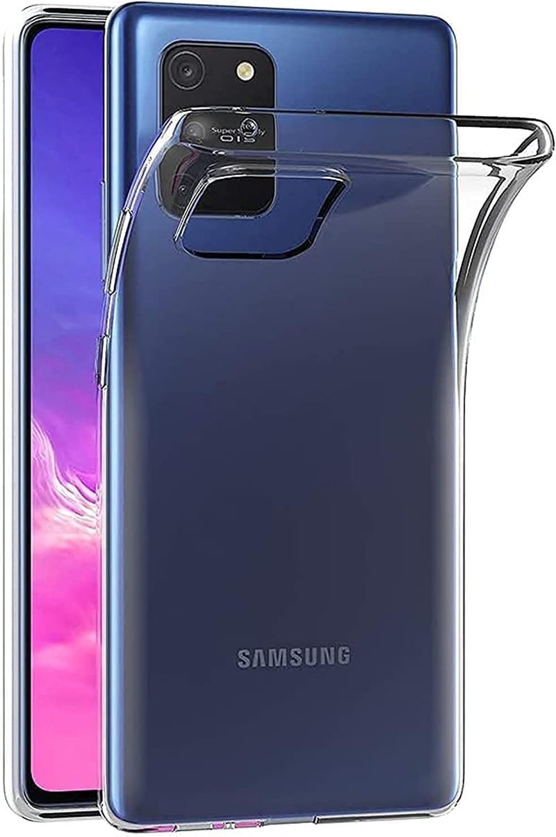 MaiJin Case for Samsung Galaxy S10 Lite (6.7 inch) MaiJin Soft TPU Rubber Gel Bumper Transparent Back Cover - Image 1