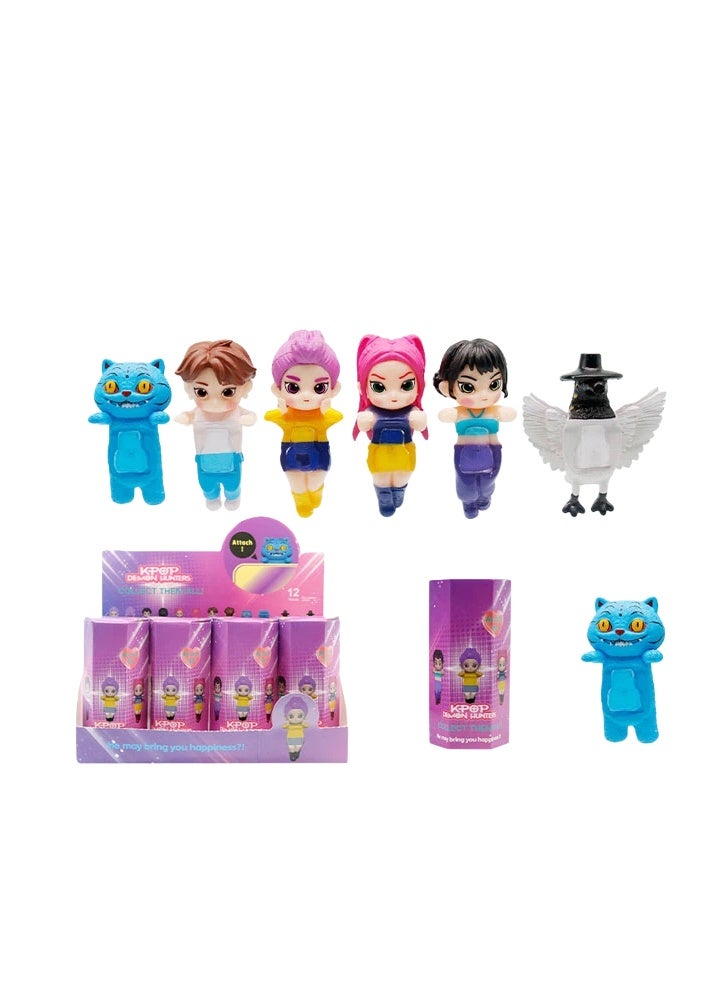 general KPop Demon Hunters Blind Box Hand Office Aberdeen mobile Phone Decoration Small Ornaments Gifts for Family and Friends - Image 1