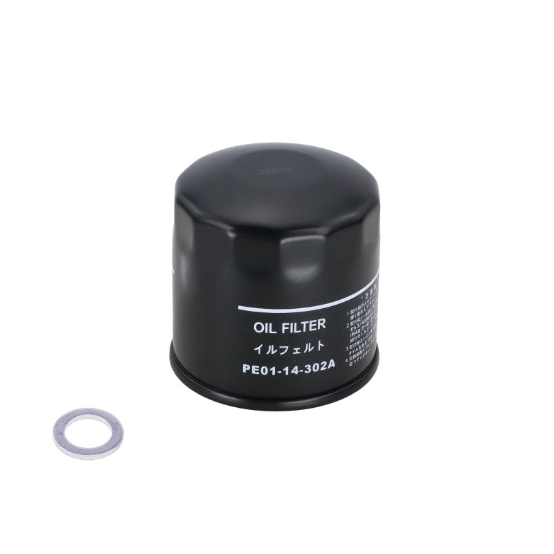 Kefly PE0114302A Engine Oil Filters Fits for Mazda 3 6 CX3 CX30 CX5 CX50 MX5 Miata with Drain Plug Gasket 1PCS