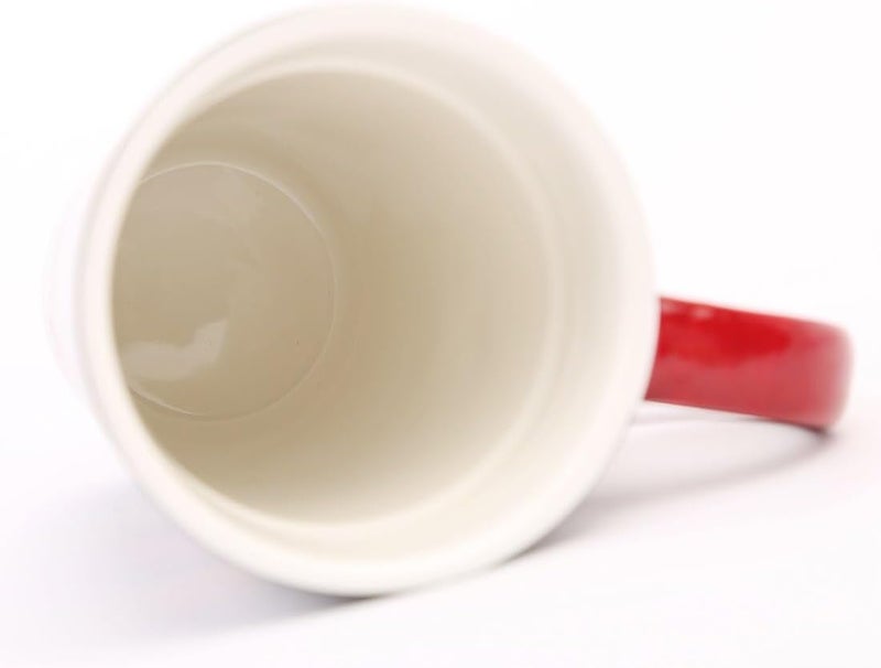 TZSSP Coffee Ceramic Mug Porcelain Latte Tea Cup With Lid in Gift Box 17ounce Cardinal Bird - Image 5