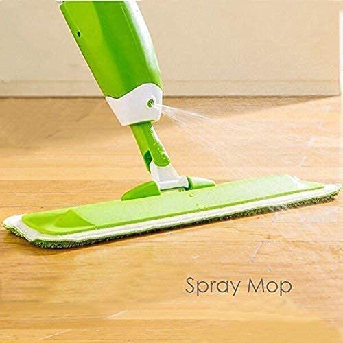 CELLEBII Microfiber Floor Cleaning Healthy Spray Mop with Removable Washable Cleaning Pad and Integrated Water Spray Mechanism - Image 3