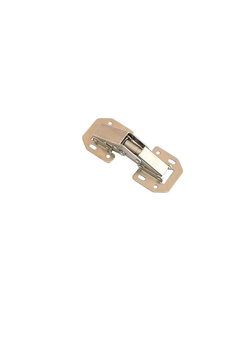 90 Degree Cabinet Hinge Bridge Shaped Spring Frog Furniture Hinges Full Overlay Kitchen Cupboard Door Hinges 4 Inch Pack of 2  - Image 3