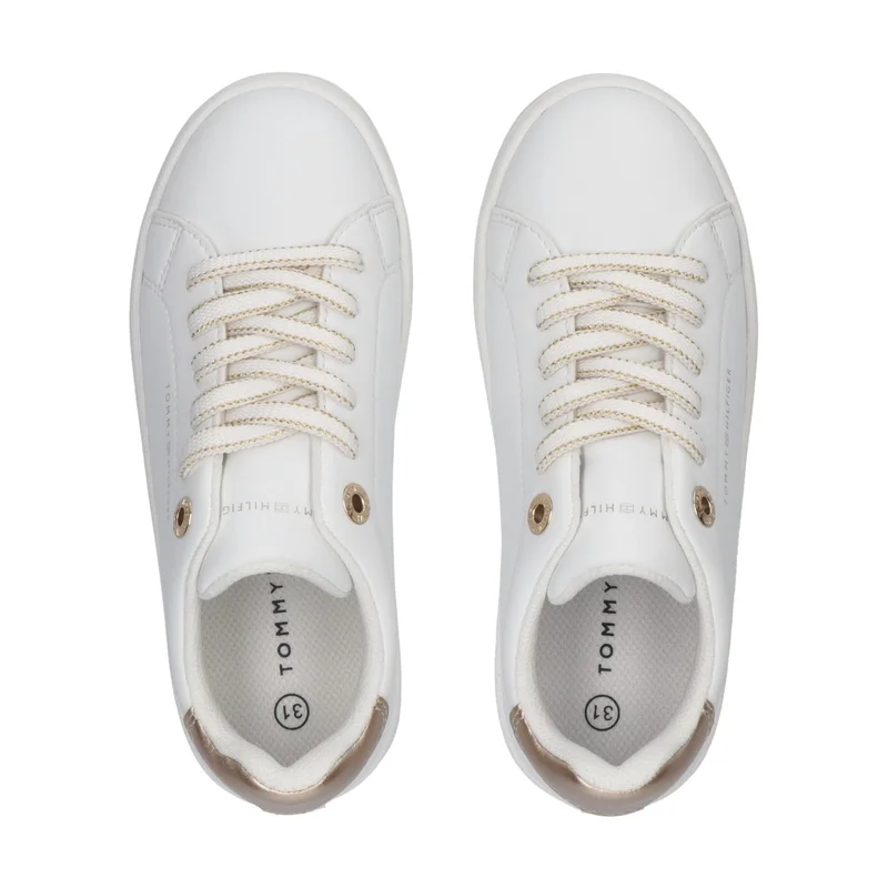 TOMMY HILFIGER Kids Lace Up Low Top Sneakers