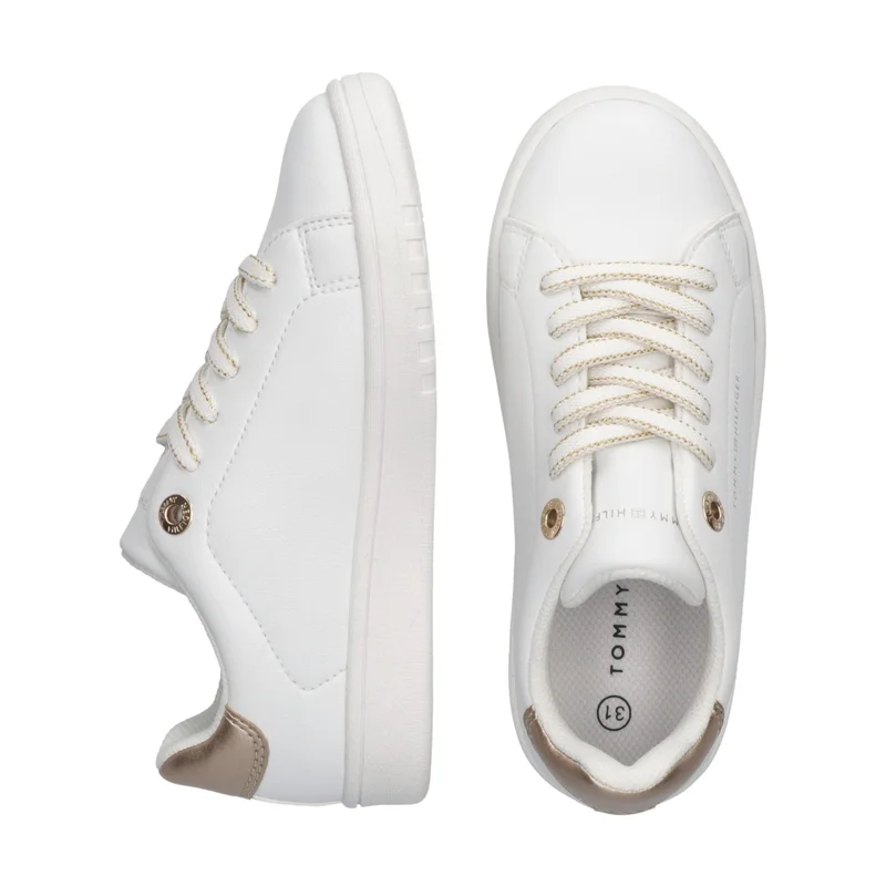 TOMMY HILFIGER Kids Lace Up Low Top Sneakers