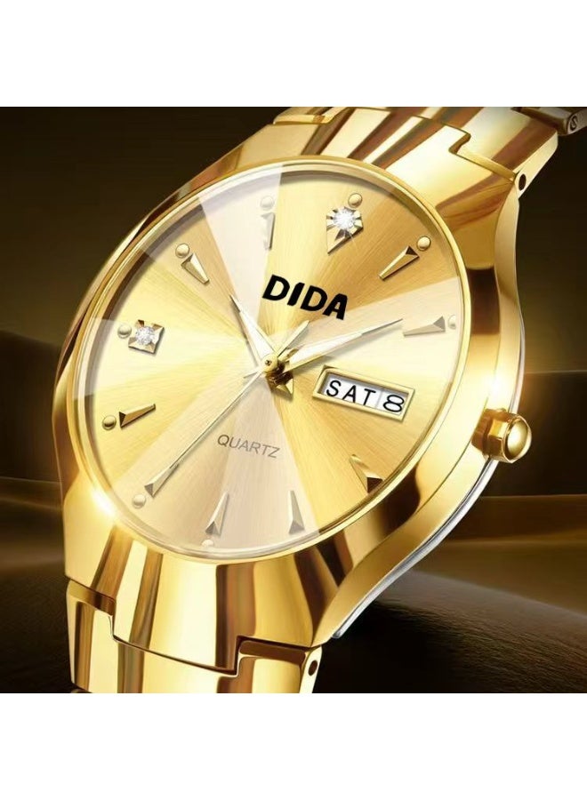 DIDA Men's Alloy Waterproof Watch S016-32 - Image 1