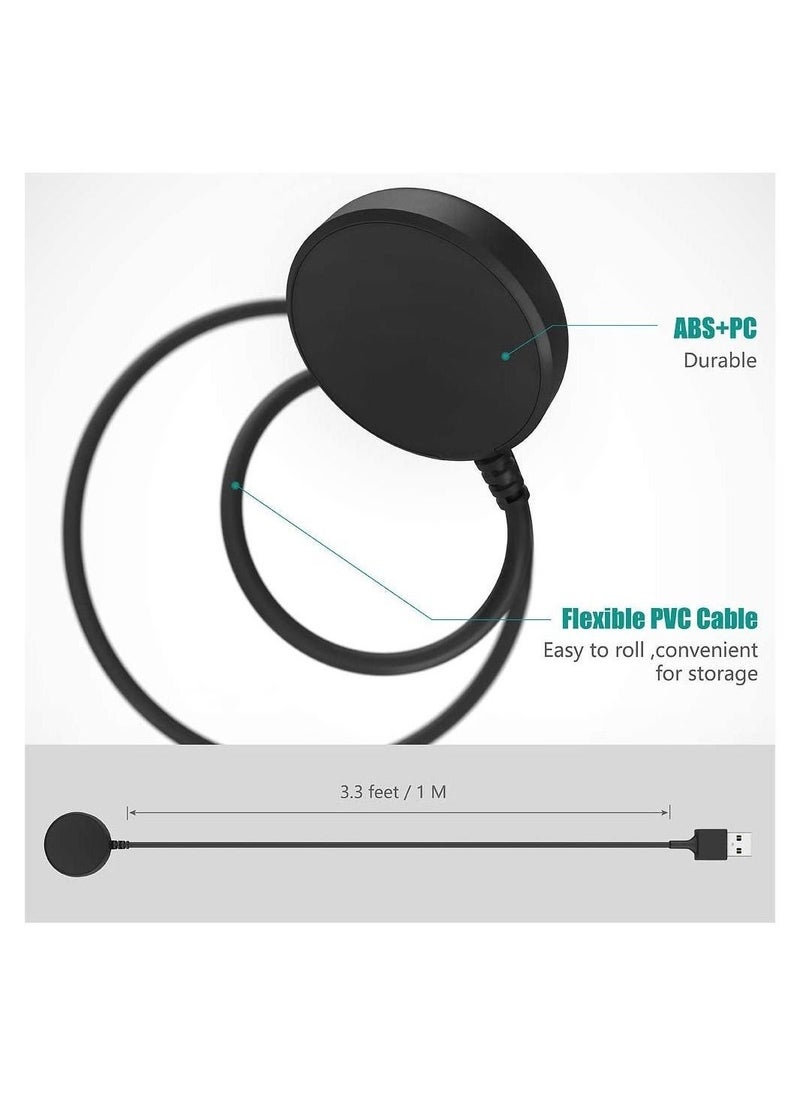 Charger Compatible with Samsung Galaxy Watch 4/4 Classic Watch3 Active 1 2 SM-R500 SM-R830 SM-R820 SM-R840 SM-R850 - USB Charging Cable 3.3ft 100cm - Smartwatch Accessories - Image 3