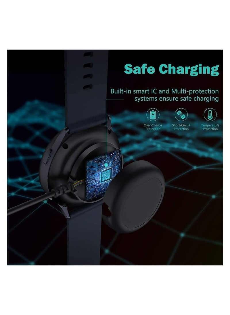 Charger Compatible with Samsung Galaxy Watch 4/4 Classic Watch3 Active 1 2 SM-R500 SM-R830 SM-R820 SM-R840 SM-R850 - USB Charging Cable 3.3ft 100cm - Smartwatch Accessories - Image 5