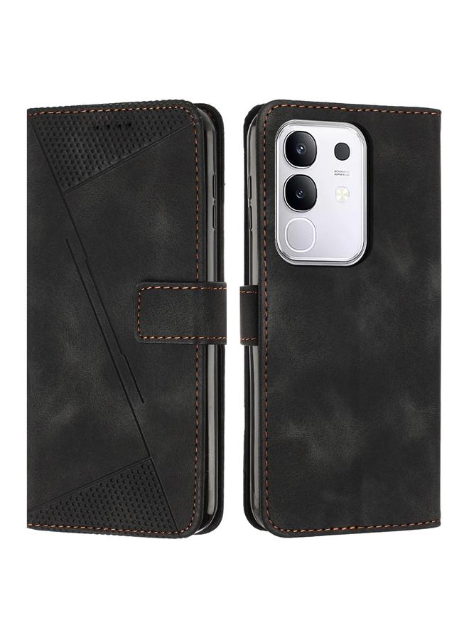 erorex Case For vivo Y29 4G Dream Triangle Leather Phone Case with Lanyard - Image 1
