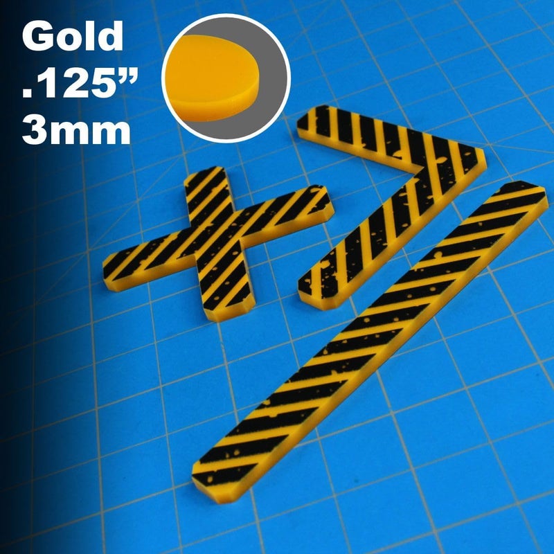 LITKO Deployment Zone Template | Compatible with Warhammer 10th Edition | WH40Kv10 | 10 Pack (Yellow & Black) - Image 5